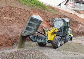 Шарнирно-сочлененные фронтальные погрузчики Wacker Neuson